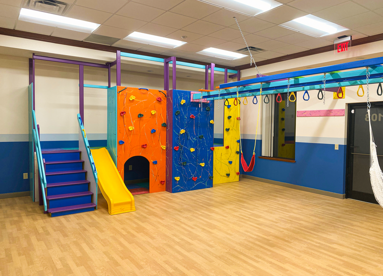 Sensory Gym and Sensory Room Design with Sensory Playroom.
