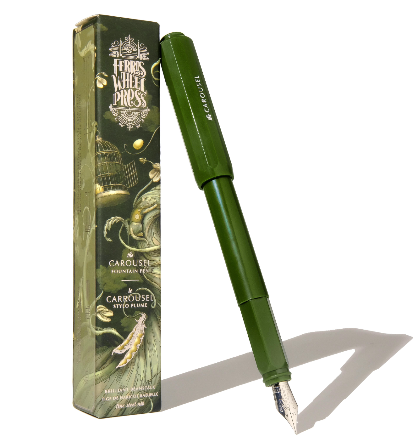 Carousel Fountain pen - Brilliant Beanstalk