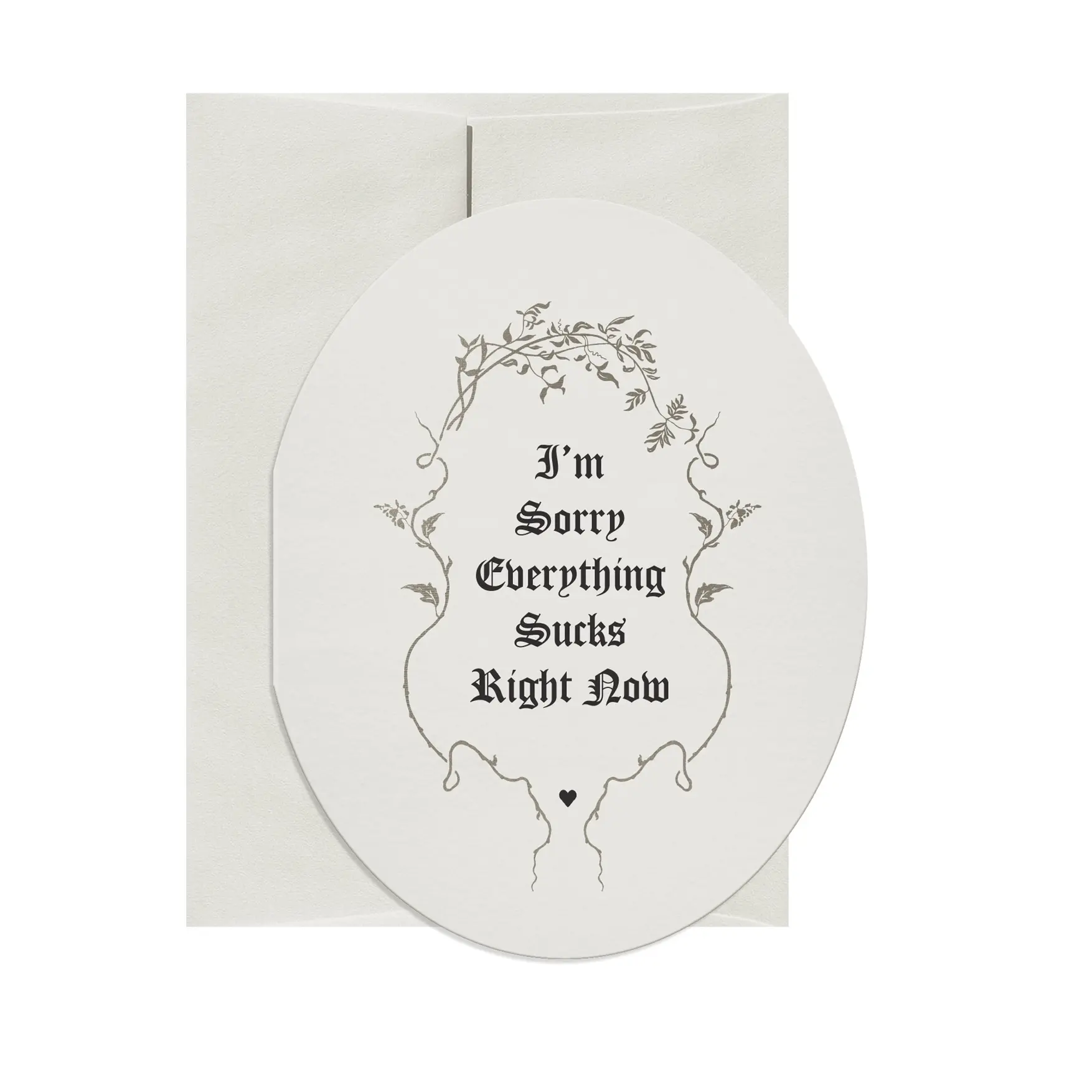 „I'm Sorry” - wenskaart