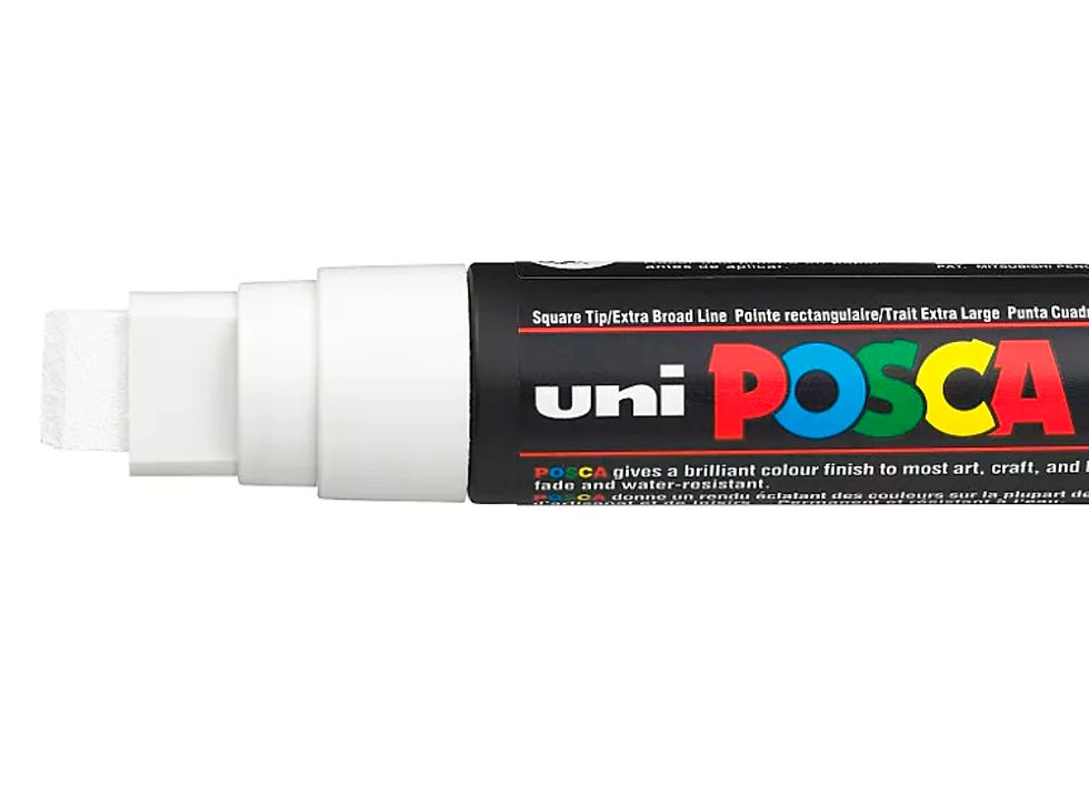 Posca 15mm - wit