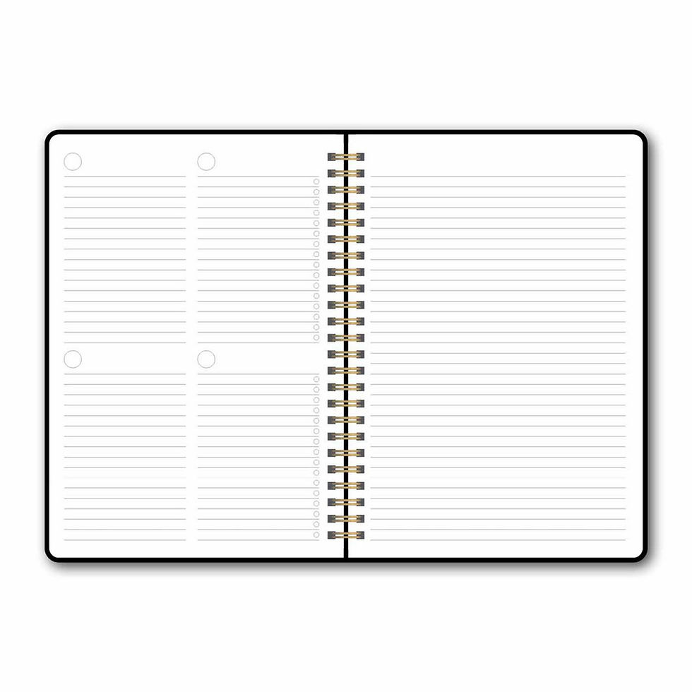 Thumbnail: Black planner