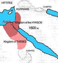 periodo de Israel en Egipto y su éxodo.
