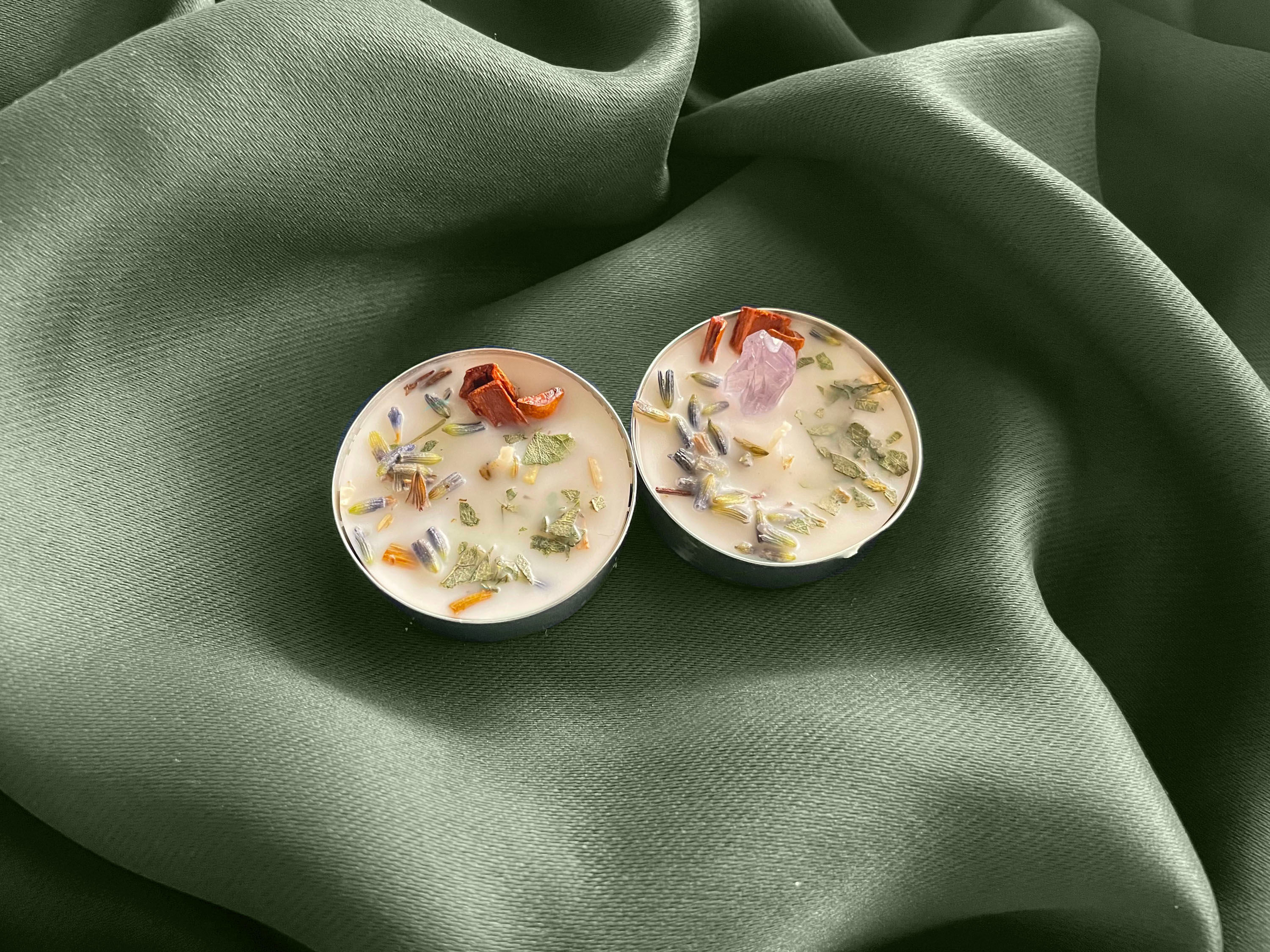Strengthen Intuition Tea Light Candle