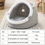 Thumbnail: Cozy Cartoon Cat Cave Bed - Keep Your Kitten Warm And Snug In This Cute Pet Hous