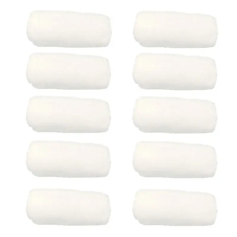 Thumbnail: 10pc White Soft Microfiber Fabric Face Towel Hotel Bath Towel Wash Cloths Hand T