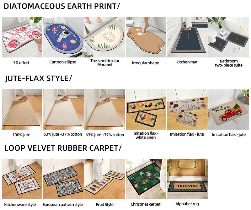 Thumbnail: Floor Mat,bathroom Absorbent Non Slip Mat,bathroom Door Mat,bedroom Carpet,bathr