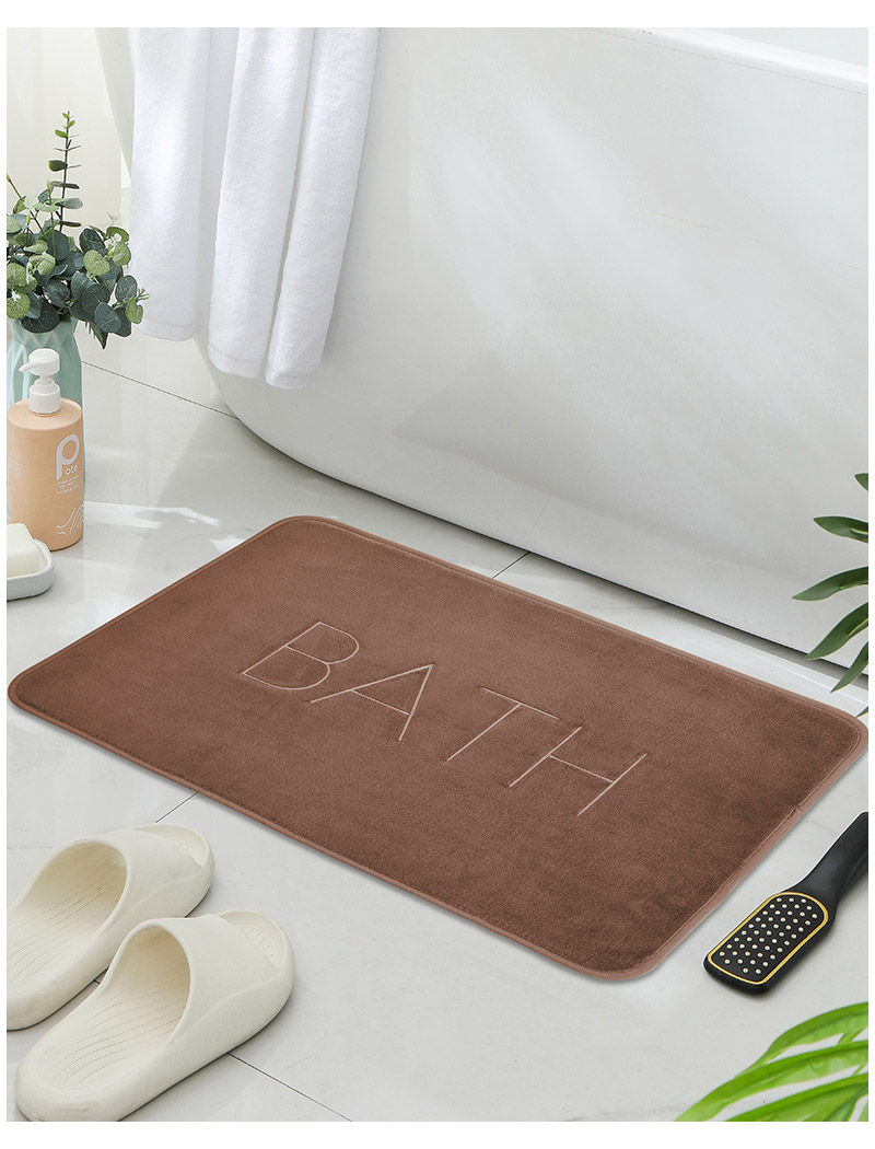 Thumbnail: Floor Mat,bathroom Absorbent Non Slip Mat,bathroom Door Mat,bedroom Carpet,bathr