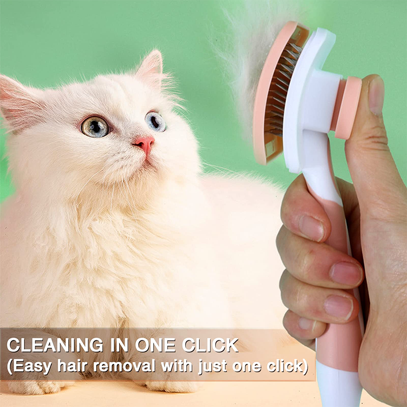 Miniatura: Pet Comb Cat Dog Brush Hair Removal Stainless Steel Needle Comb Hair Cleaning Be