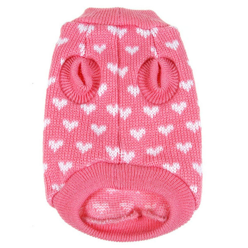 Thumbnail: Winter Printing Cat Dog Clothes Warm Christmas Sweater For Puppy Chihuahua Pet C