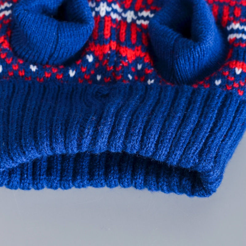 Thumbnail: Winter Printing Cat Dog Clothes Warm Christmas Sweater For Puppy Chihuahua Pet C