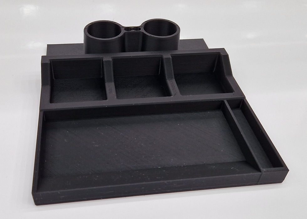 Thumbnail: Holder Supporto Decals Tray for Tamiya Glue Cement and Micro Sol Micro Set  TBT7