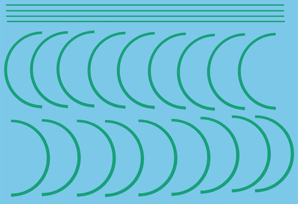 1/18 DRY WET SOFT TYRE STRIPS FORMULA 1 TBD42
