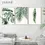 Miniature : Scandinavian Style Plants Poster Green Leaves  Home Decor