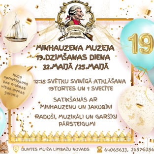 Minhauzena muzeja 19.dzimšanas diena