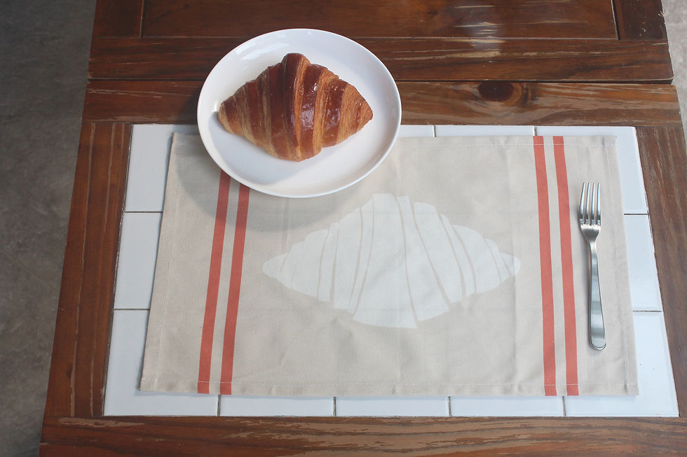 Thumbnail: Among Days – Croissant Cotton Table Linen