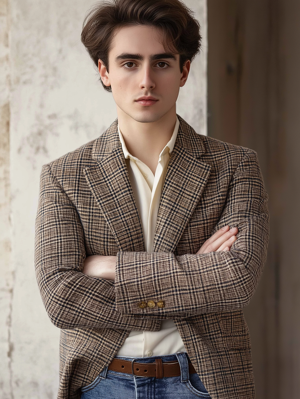 เสื้อเชิ้ตให้เข้ากับสูทจาก Basic Instinct สำหรับลุคที่เพอร์เฟกต์