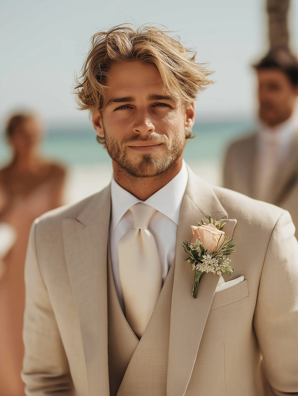 เข็มกลัดดอกไม้ (Boutonnière) – รายละเอียดเล็ก ๆ ที่เปลี่ยนลุคของคุณให้สมบูรณ์แบบ