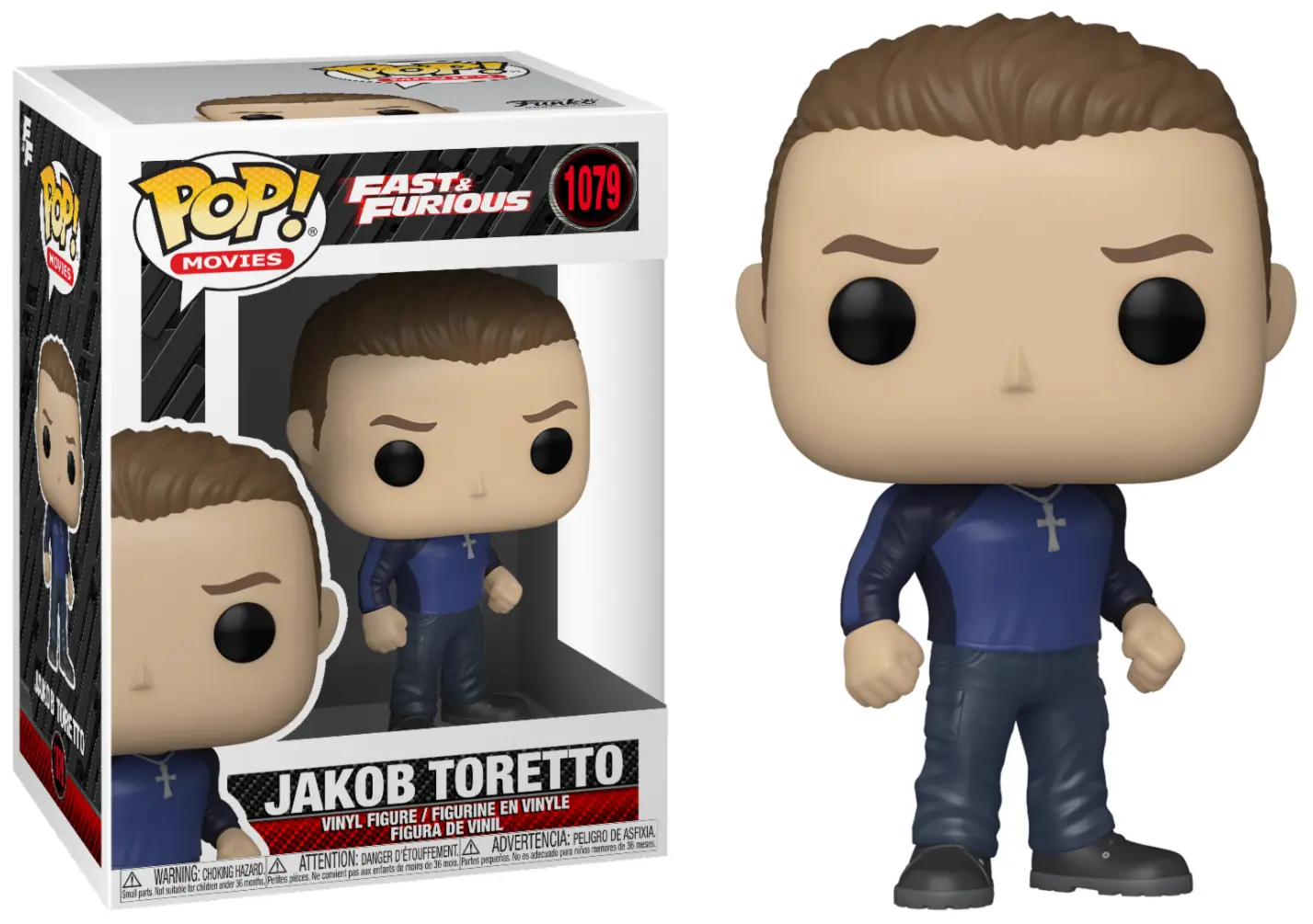 Funko Pop! Jakob Toretto #1079 Fast & Furious JOHN CENA SIGNED PSA GRADED FIGURE