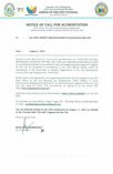 Civil Society Organizations Accreditation