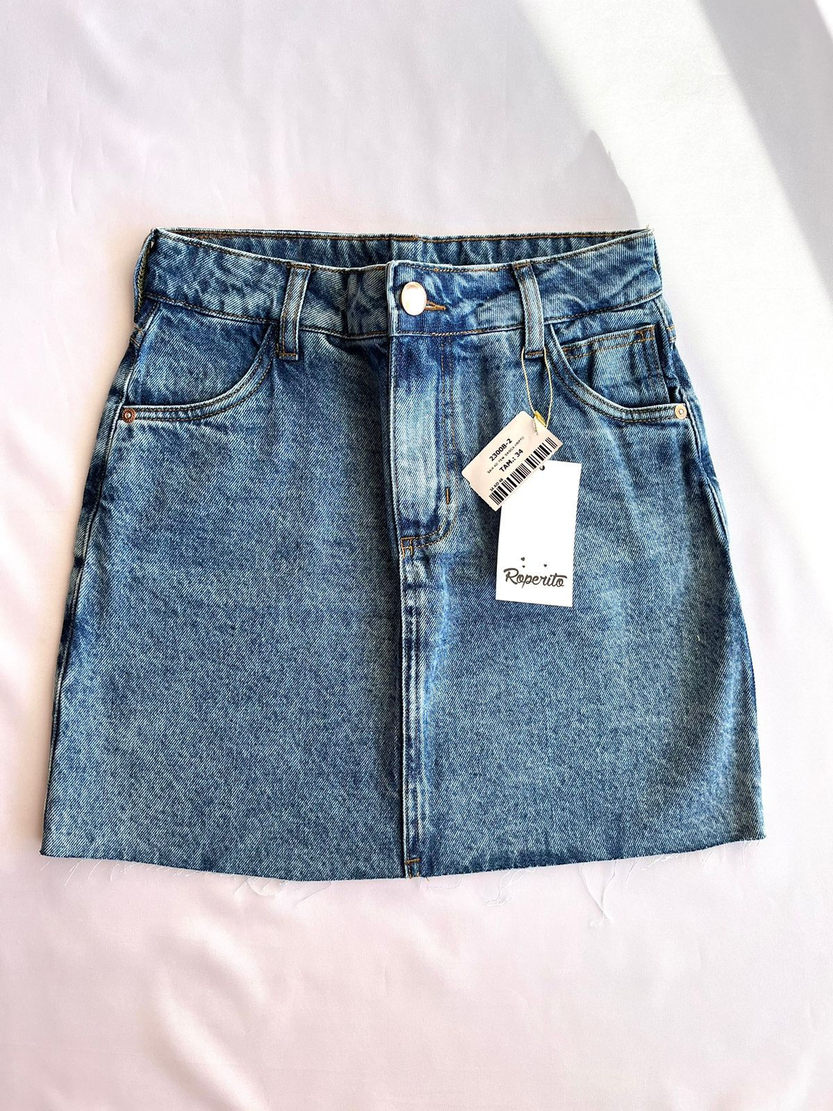 SHORTS JEANS DESTROYER ESCURO