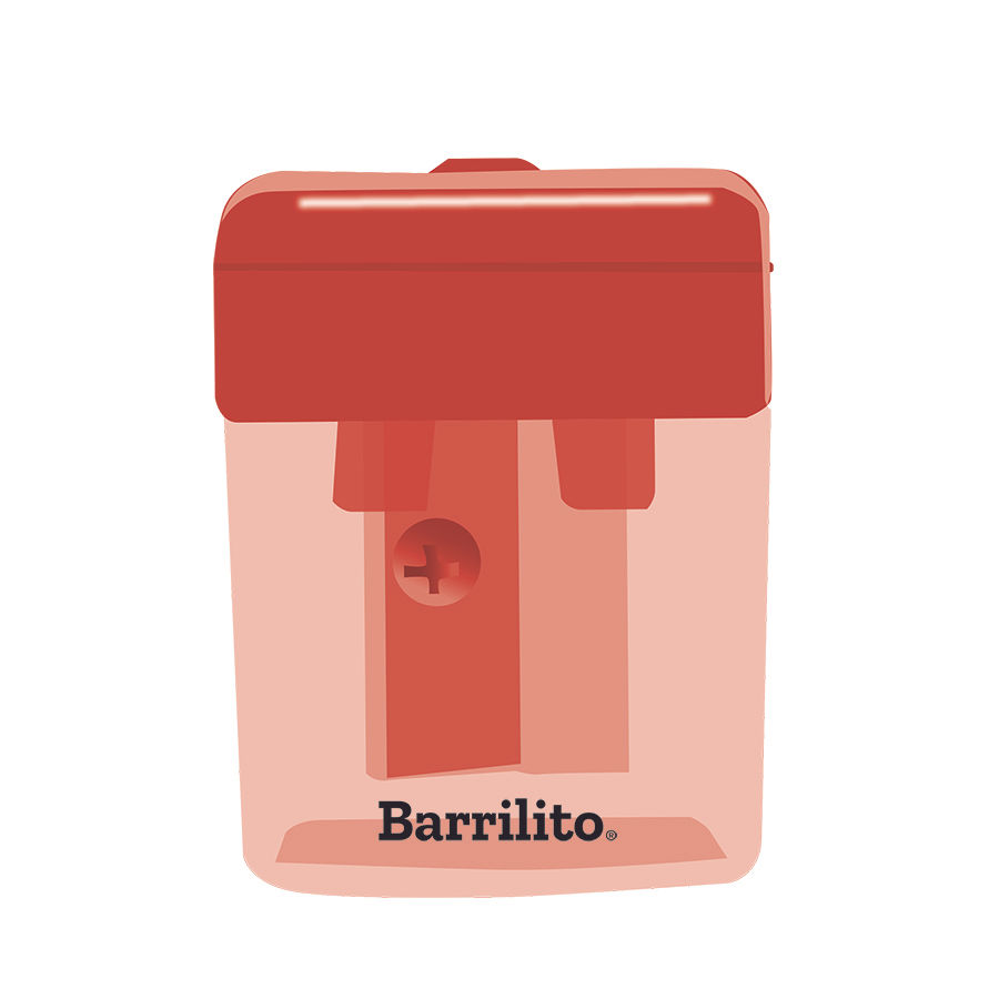 Miniatura: SACAPUNTAS CON DEPÓSITO 1 ORIFICIO SK12M BARRILITO