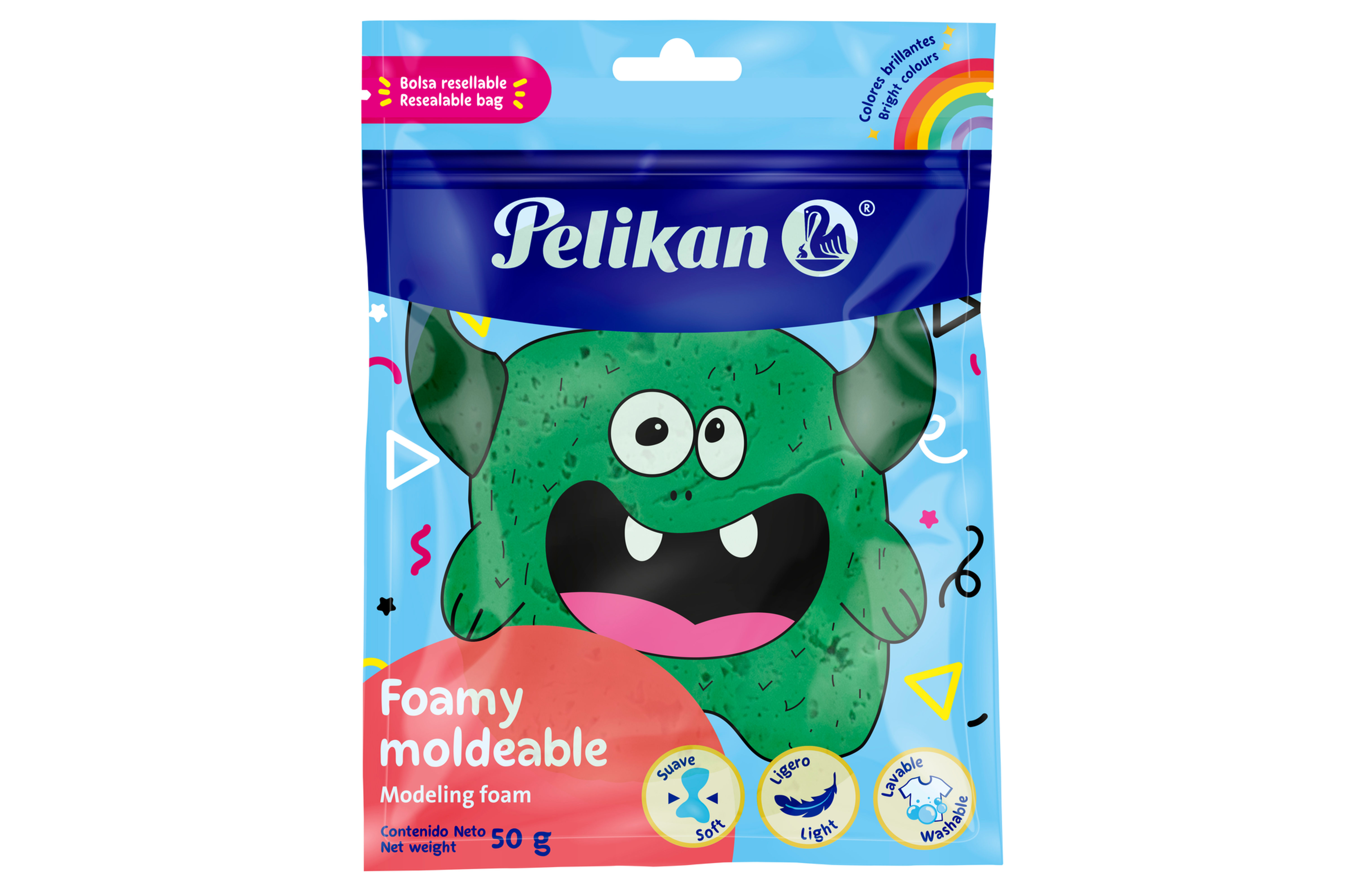 FOAMY MOLDEABLE VERDE OSCURO 50GR PELIKAN