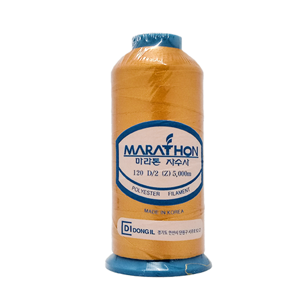 HILO PARA BORDADORA MARATHON POLYESTER 5000MT 2156 ORO OMEGA