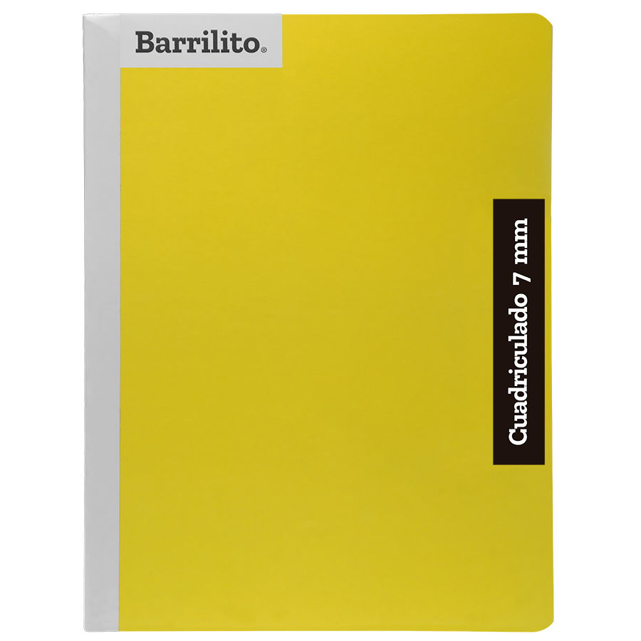 Miniatura: CUADERNO PROFESIONAL COSIDO CUADRO 7MM 100 HOJAS BARRILITO