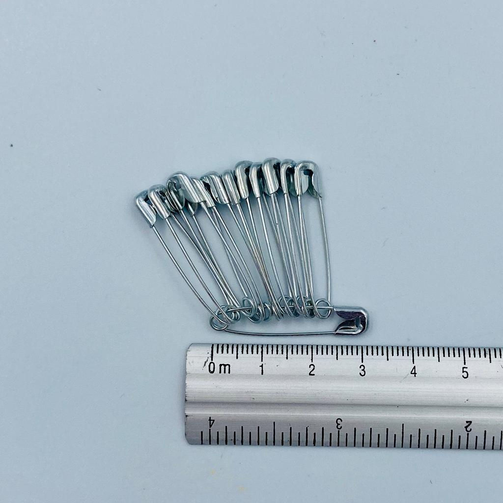 SEGURO NIQUELADO NO.1 (3CM) C/144PZ