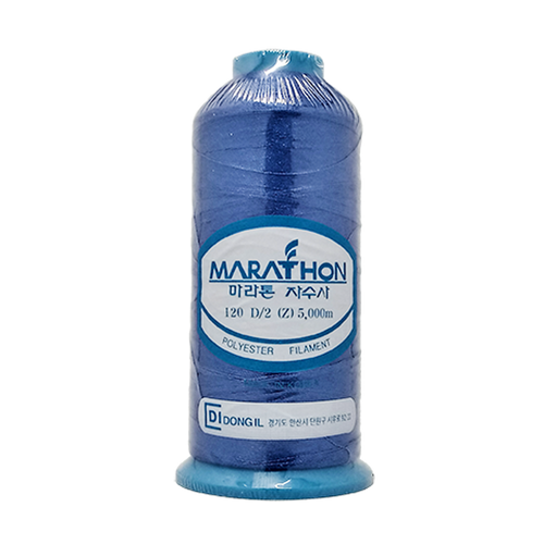 HILO PARA BORDADORA MARATHON POLYESTER 5000MT 2067 AZUL OMEGA La Cadena
