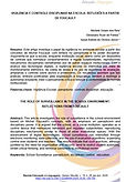 "Vigilância e controle disciplinar na escola: reflexões a partir de Foucault", de Michele Golam dos Reis; Gleissiano Ruan de Freitas; Isaias Batista de Oliveira Júnior (2025)