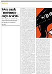 "Sobre aquele 'monstruoso corpo de delito'. Um amplo panorama de personagens transexuais na literatura brasileira", de Amara Moira (2018)