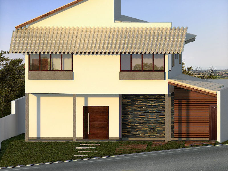 VISTA FRONTAL EM 3D