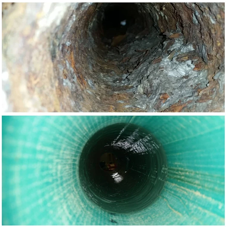 Before and After Pipe