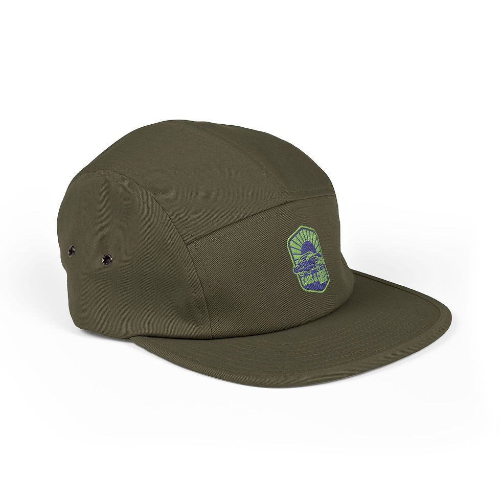 Thumbnail: Rabuck Detailing Cars & Coffee 5-Panel Cap – Trendy Adjustable Hat