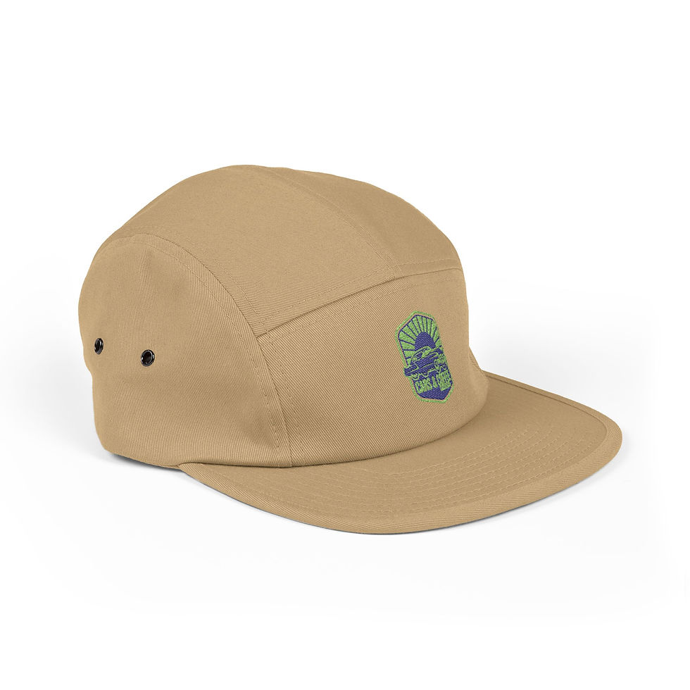 Thumbnail: Rabuck Detailing Cars & Coffee 5-Panel Cap – Trendy Adjustable Hat