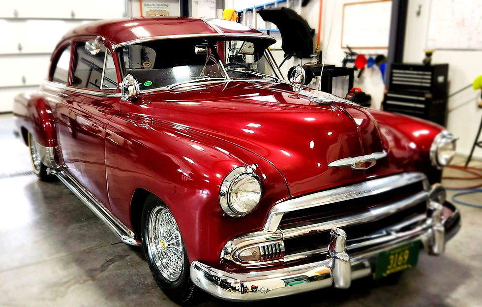 Cherry Red Chevy
