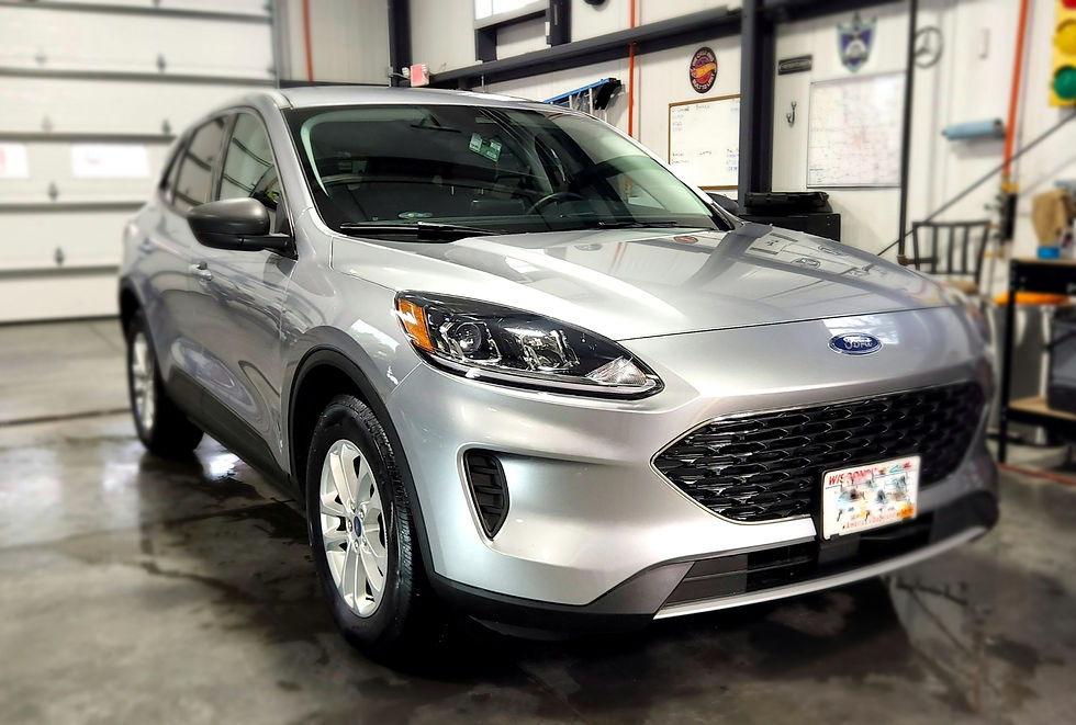 Ford Escape shinning after Interior & Exterior detail