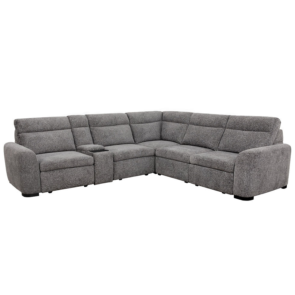 Thumbnail: Klein 6 Piece Power Slider Sectional