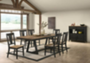 Harper Table and 6 Chairs