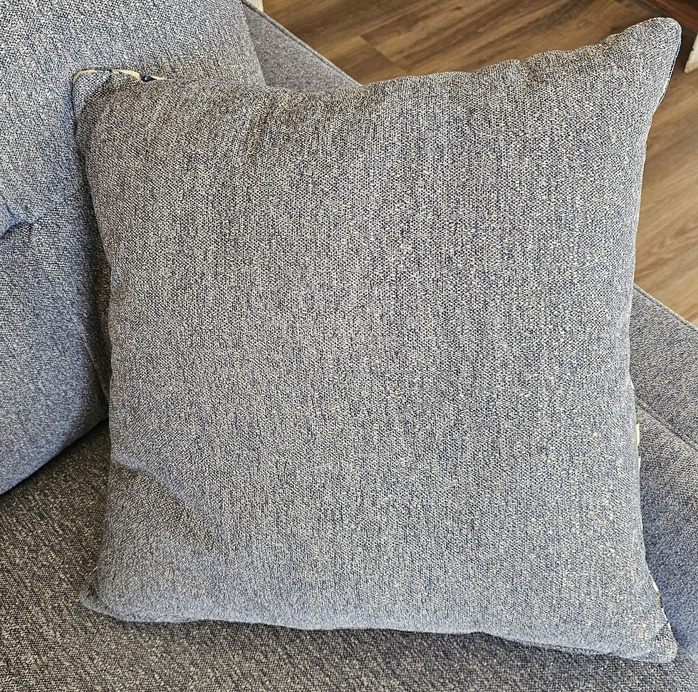 Thumbnail: North Denim Sofa and Love