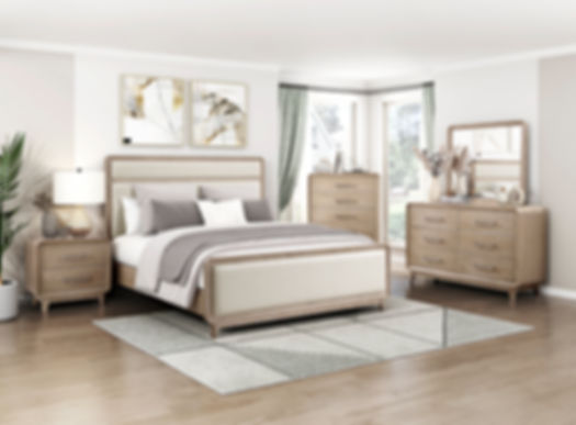 Wilshire 4 Piece Queen Bedroom Set