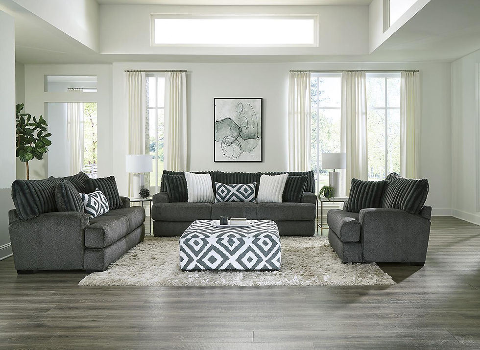 Thumbnail: Mondo Tweed Sofa and Love Closeout