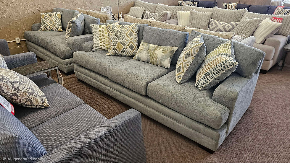 Thumbnail: Charleston Mist Sofa and Love by Behold Home