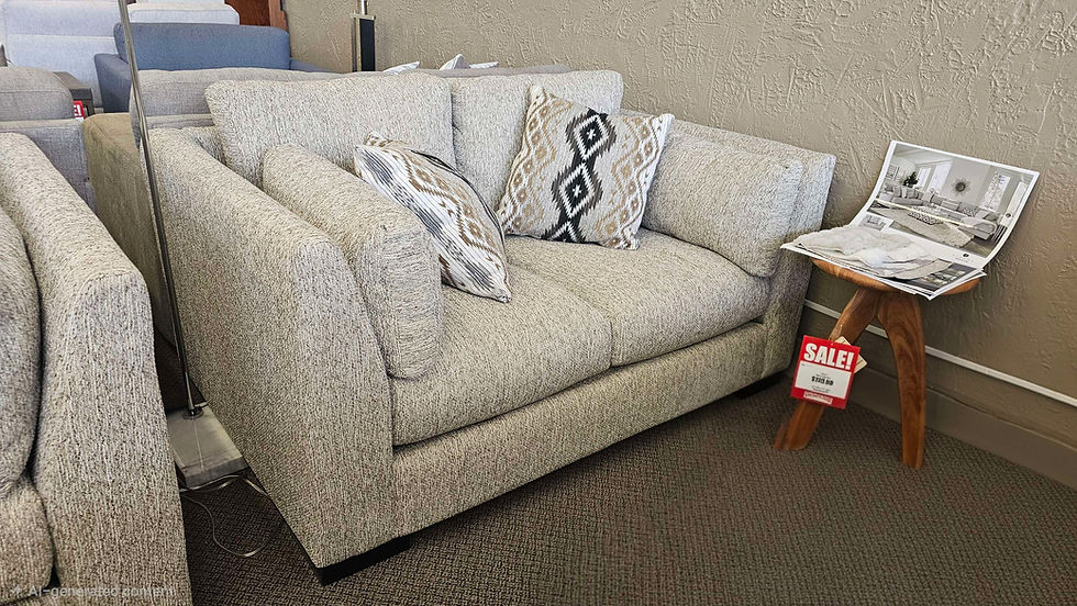 Thumbnail: 1313F - Zulu American Landmark Collection Sofa and Love Set