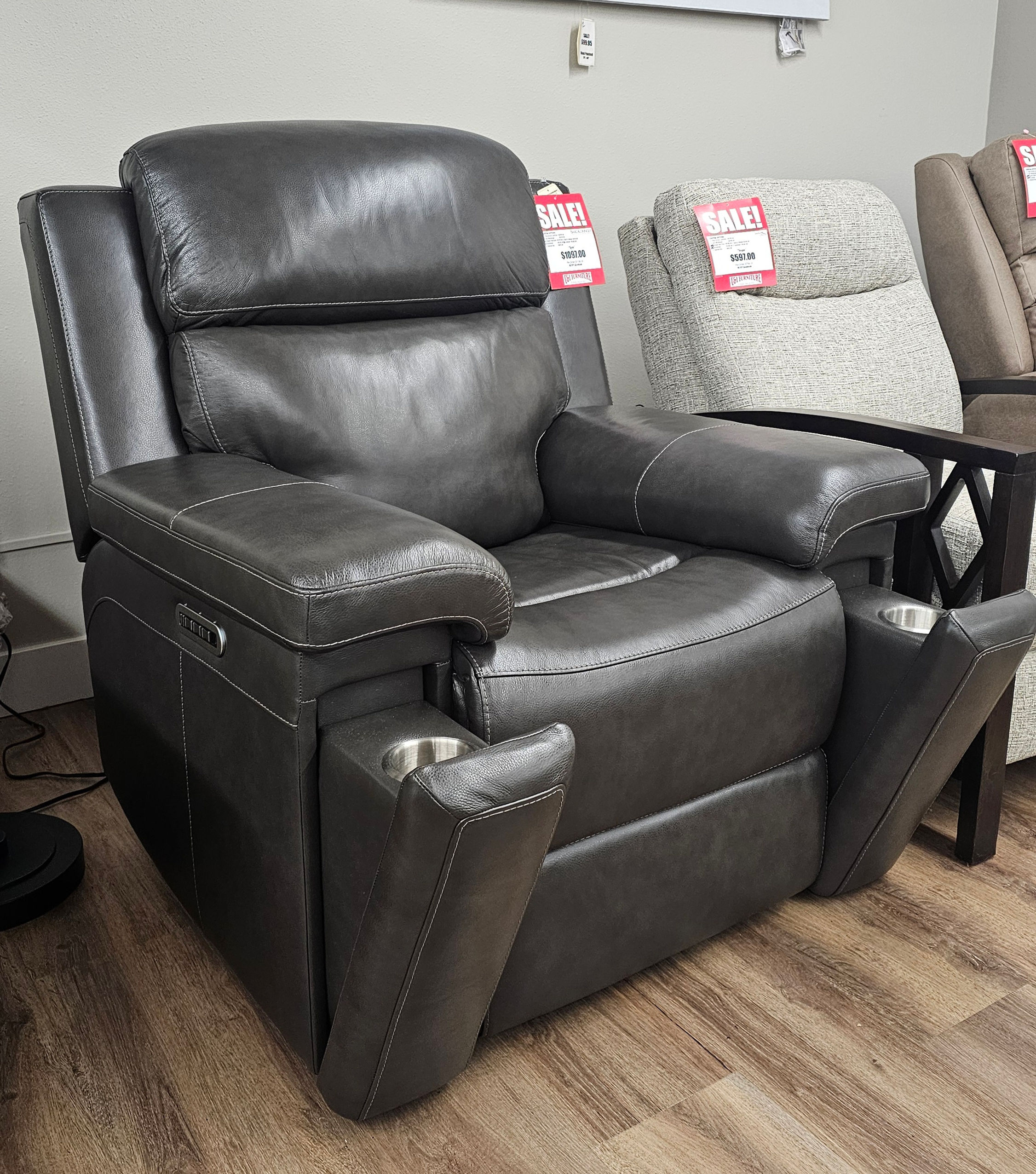 Leon Triple Power Recliner by Barcalounger