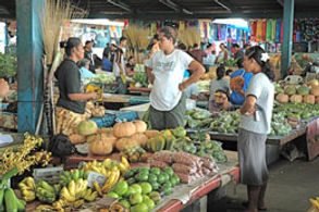 Apia Samoa Market