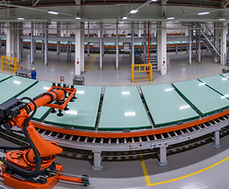 Automated glass line
