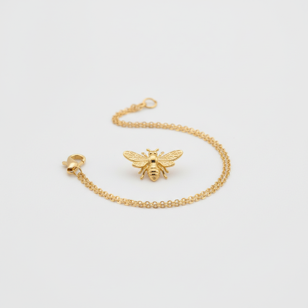 Golden Bee Pendant