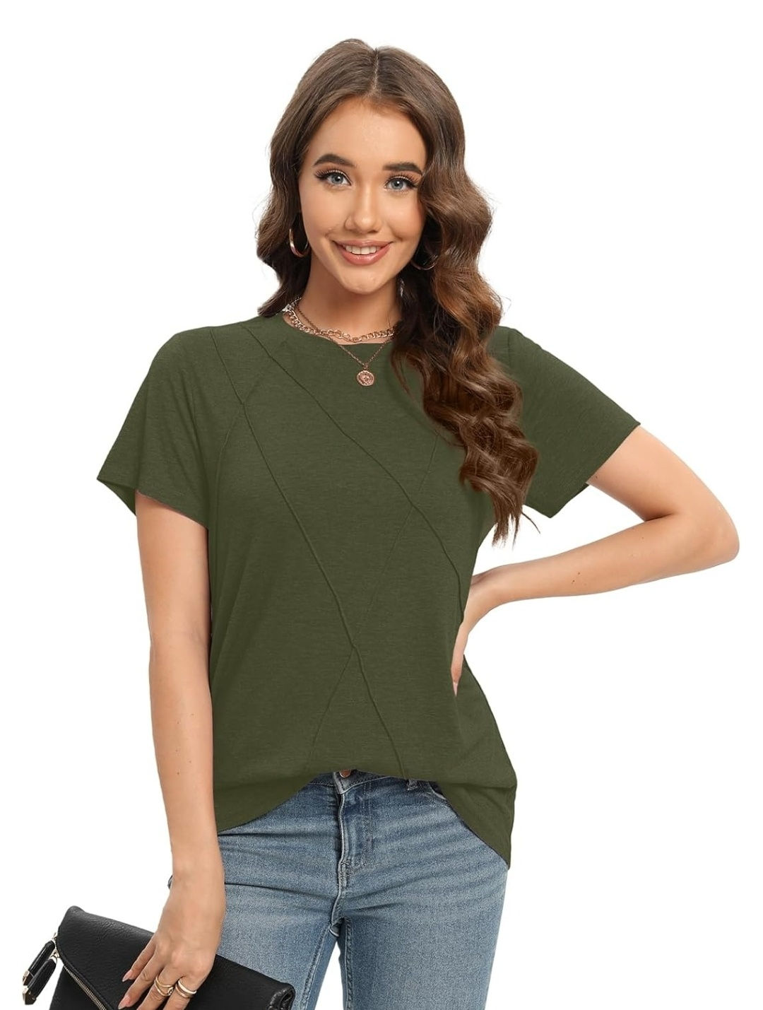 Effortless Everyday Tee – Green (XXL only)